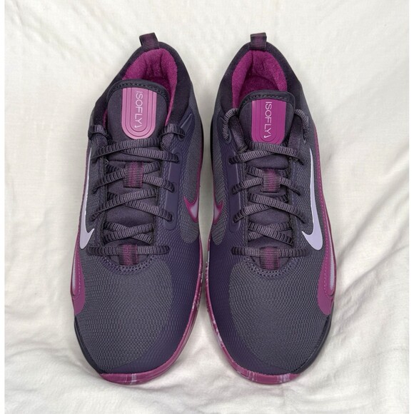 Nike ISOFly Basketball Shoes Youth Size 5.5Y FN4384-500 Kids Athletic Sneakers - Picture 4 of 8